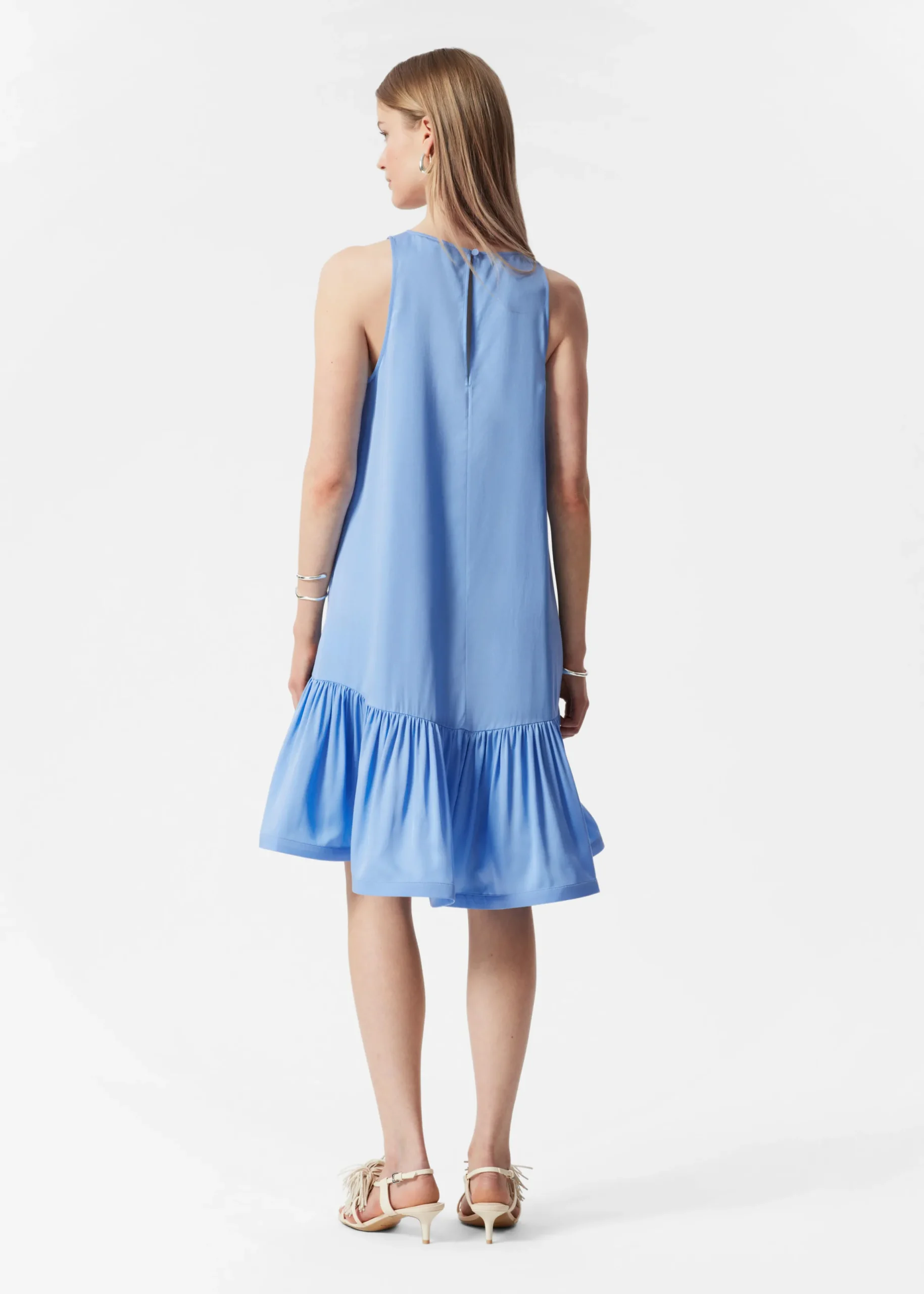 Minikleid mit Rüschen