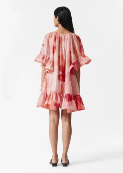 Minikleid mit Rüschen