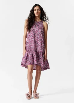 Minikleid mit Rüschen