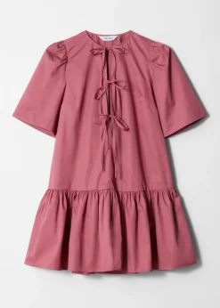 Minikleid mit Schößchen