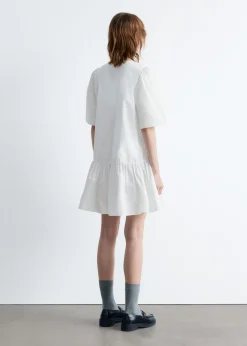 Minikleid mit Schößchen
