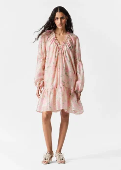 Minikleid mit Volants