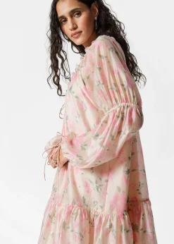 Minikleid mit Volants