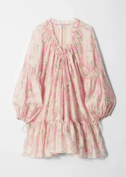 Minikleid mit Volants
