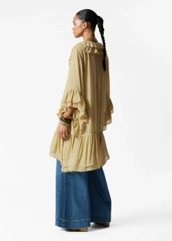 Minikleid mit Volants