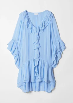 Minikleid mit Volants