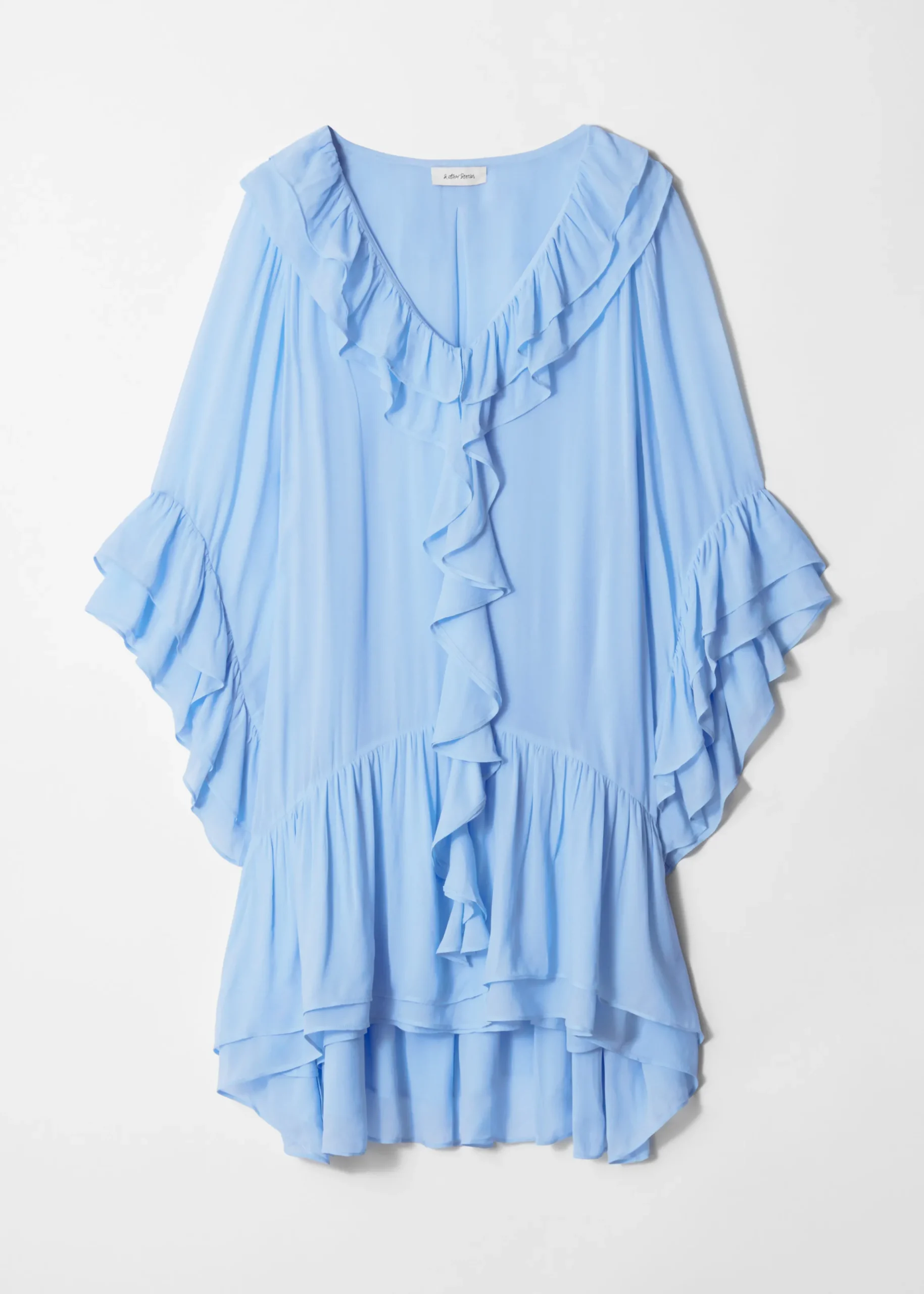 Minikleid mit Volants