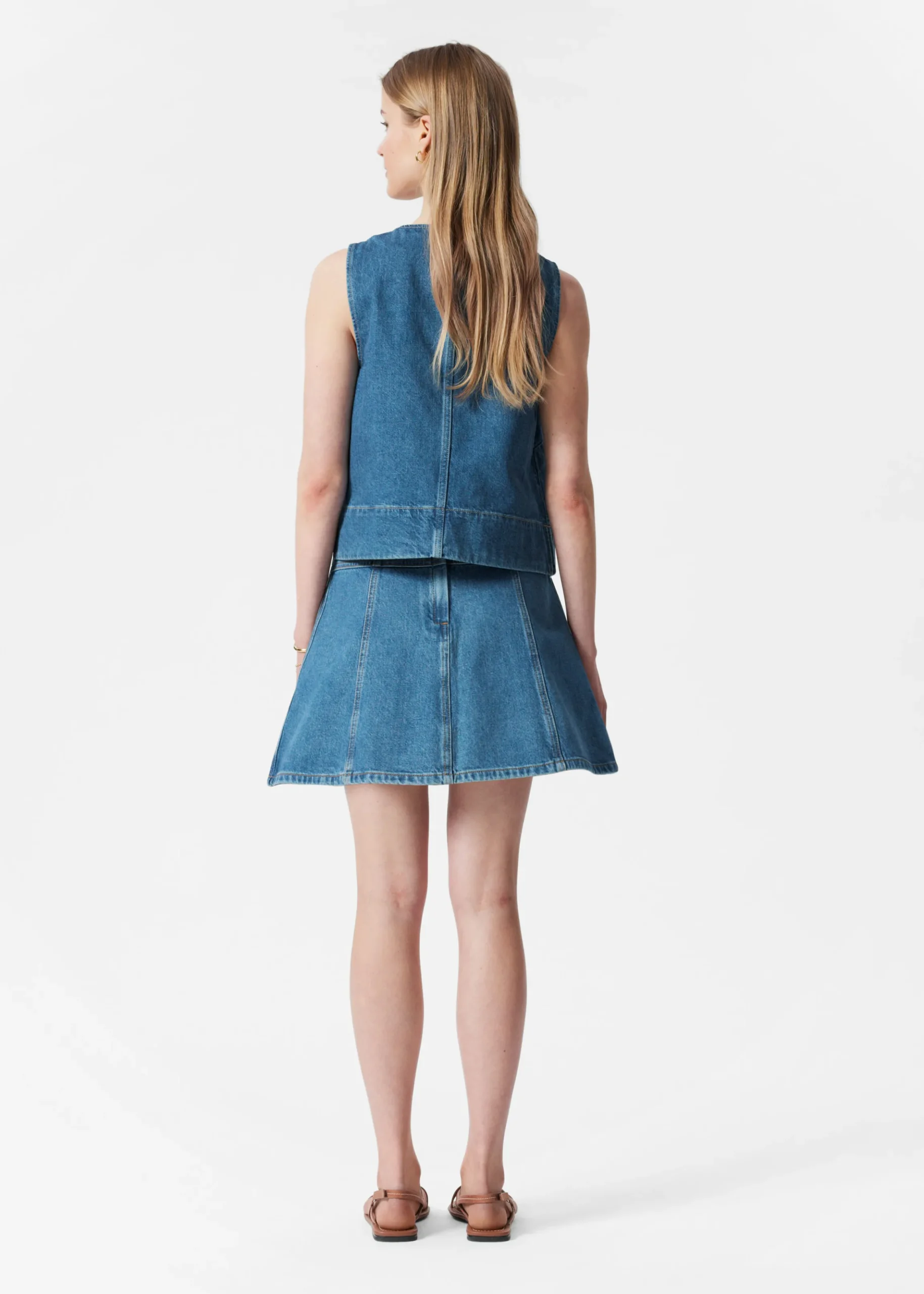 Minirock aus Denim