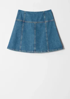 Minirock aus Denim