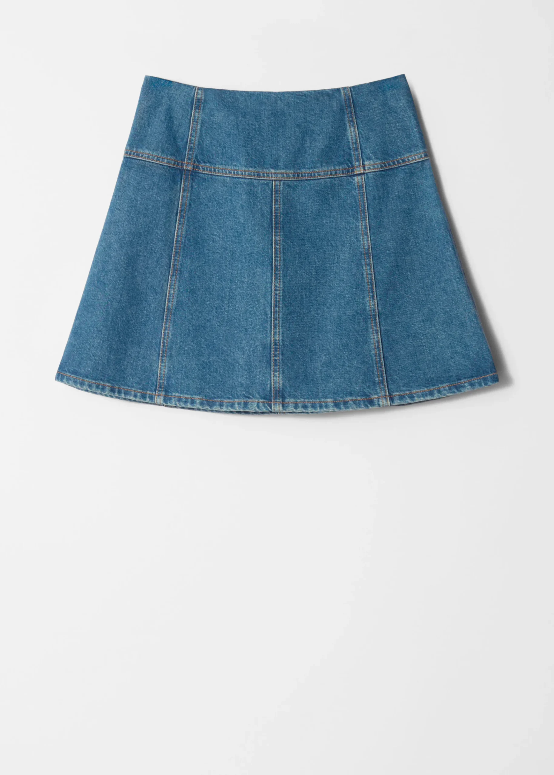Minirock aus Denim