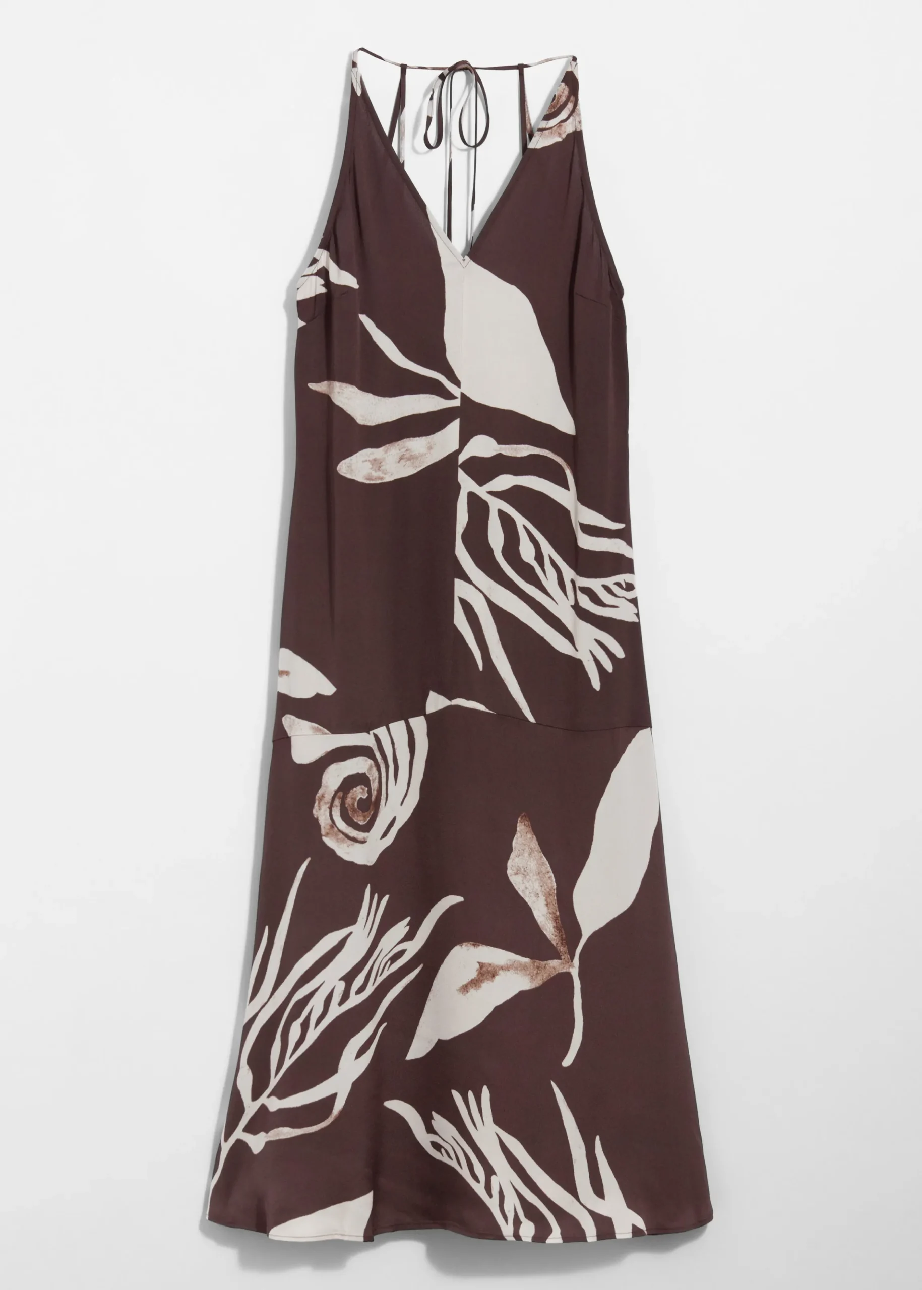 Neckholder-Midikleid