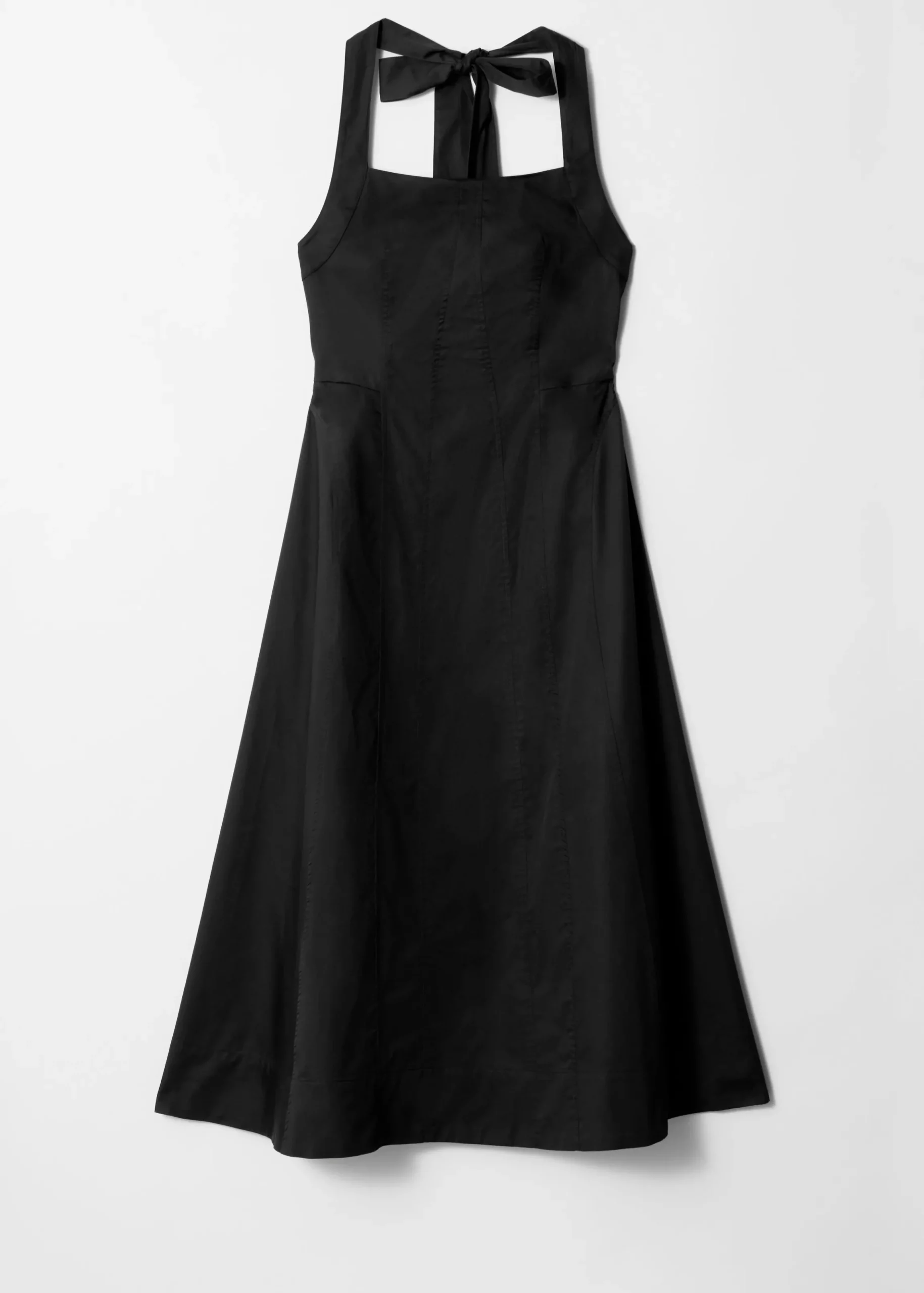 Neckholder-Midikleid