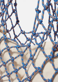 Netz-Tragetasche aus Kordel