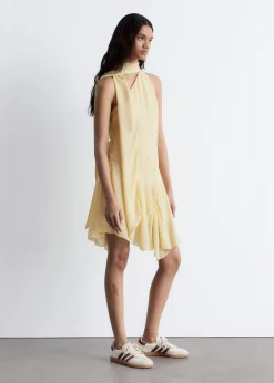 One-Shoulder-Minikleid