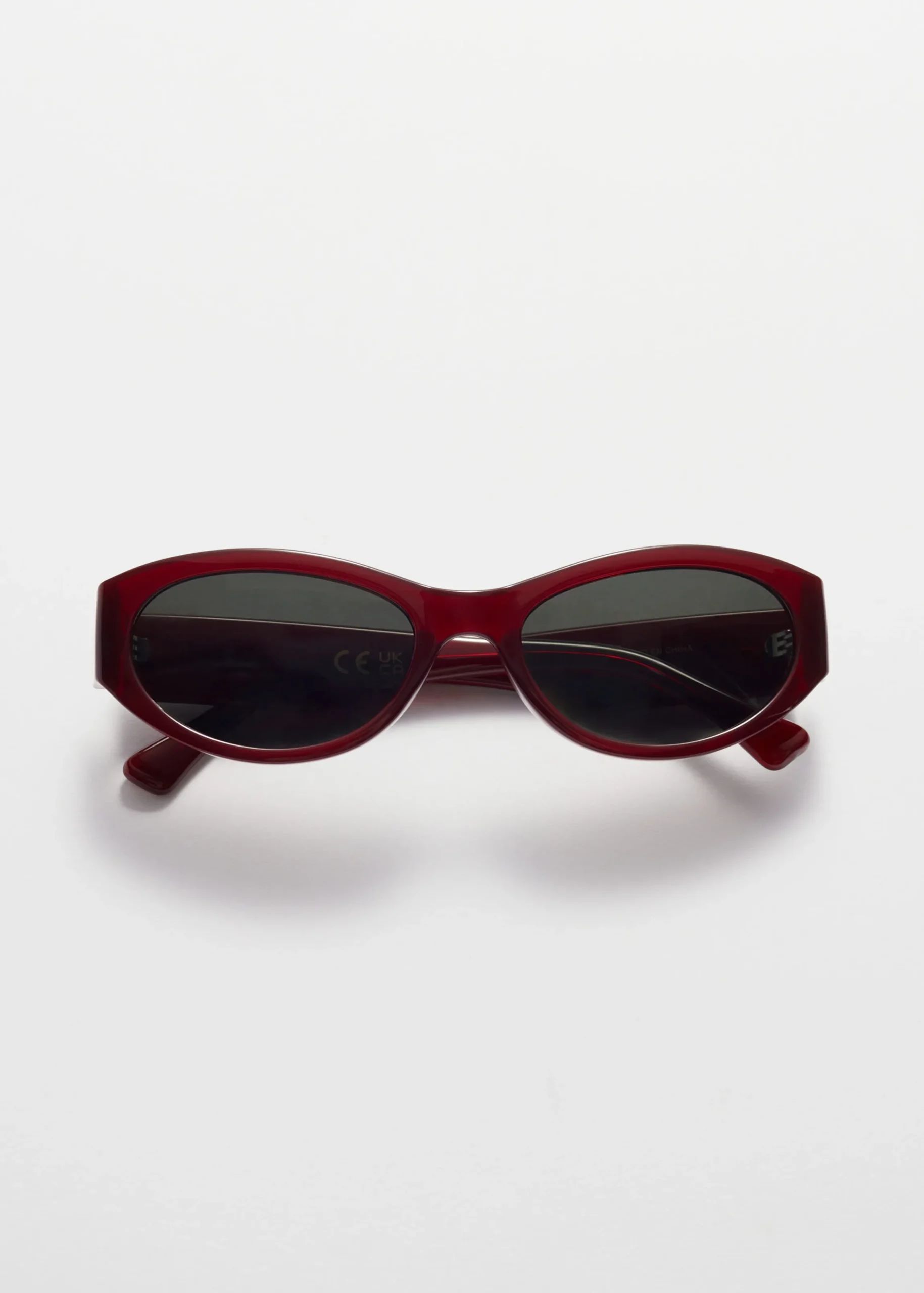 Ovale Cat-Eye-Sonnenbrille