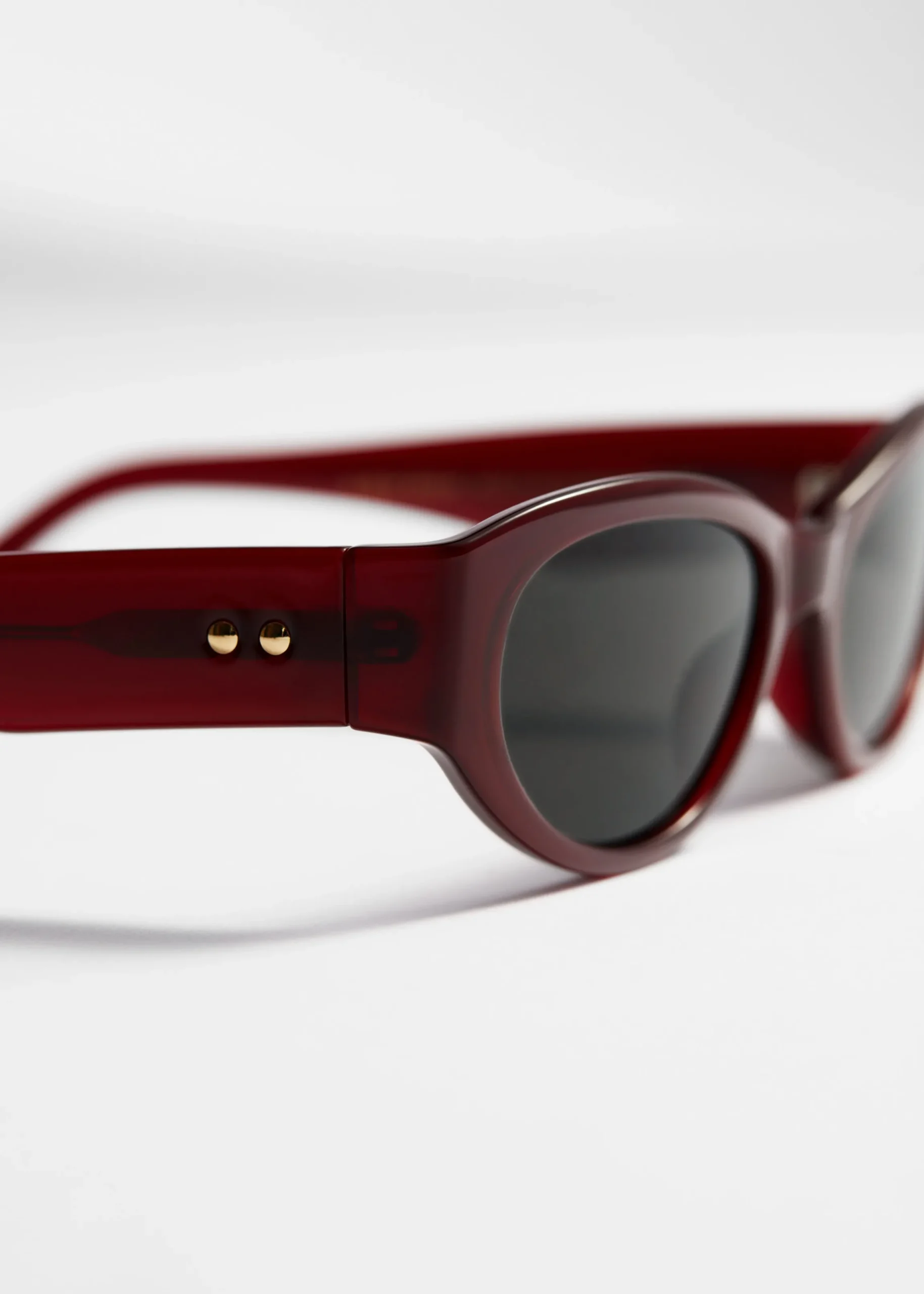 Ovale Cat-Eye-Sonnenbrille