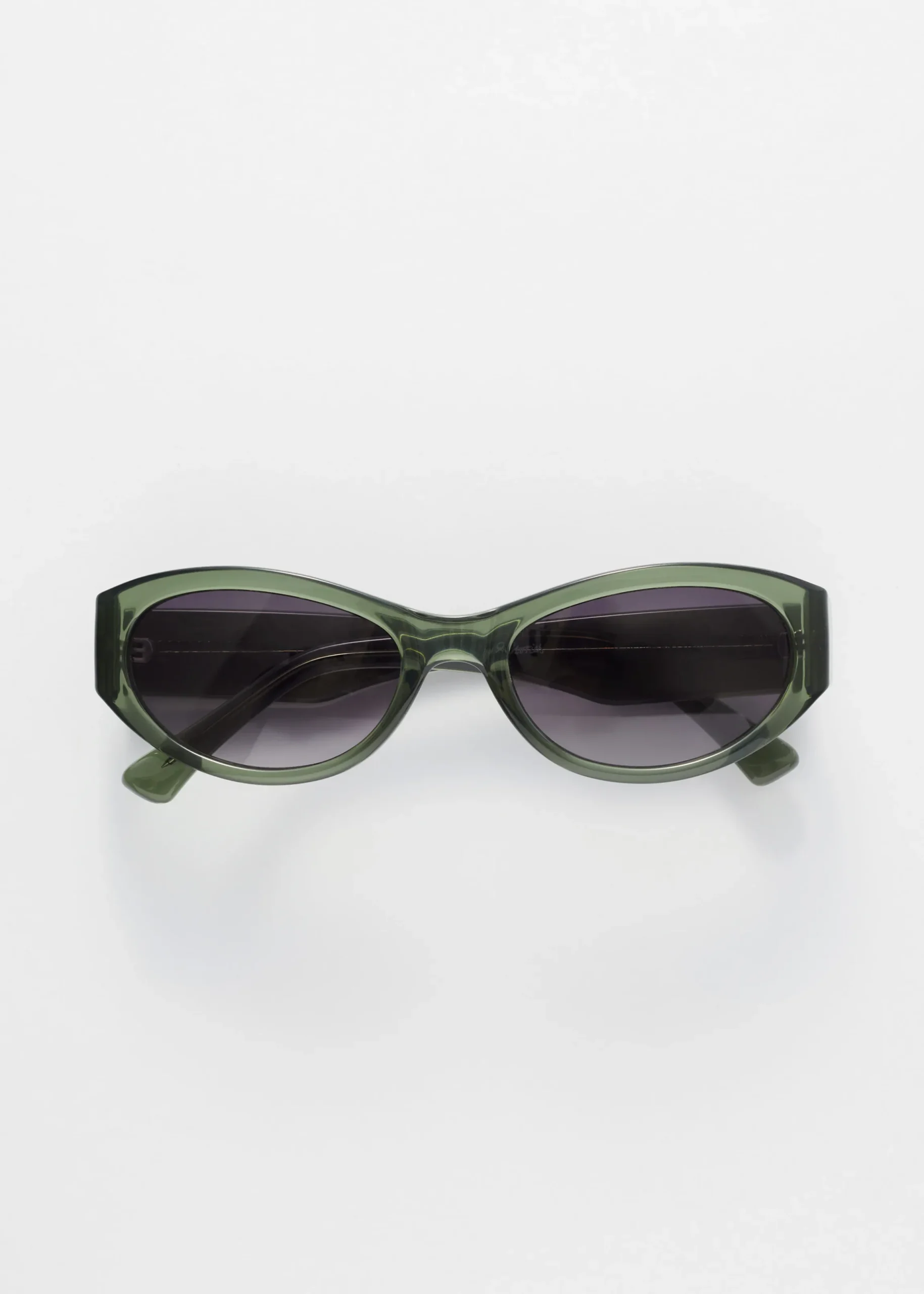 Ovale Cat-Eye-Sonnenbrille