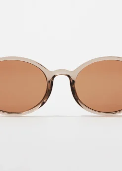 Ovale Sonnenbrille