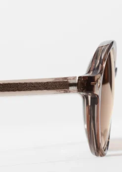 Ovale Sonnenbrille