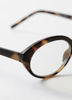 Ovale Sonnenbrille