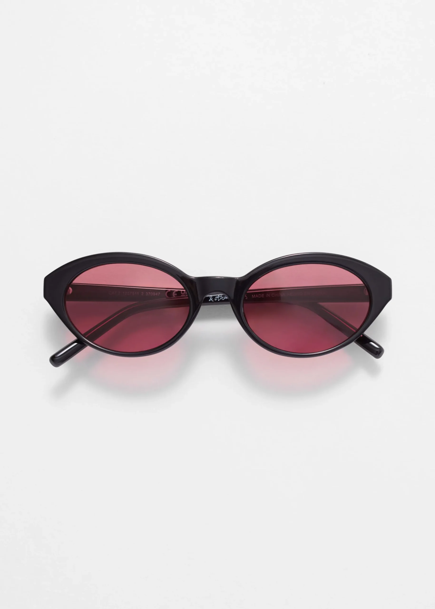 Ovale Sonnenbrille