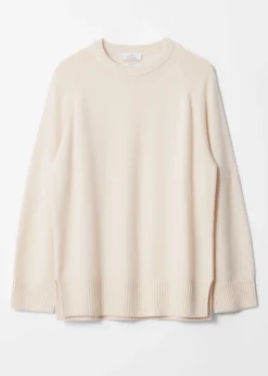 Oversized-Pullover aus Kaschmir