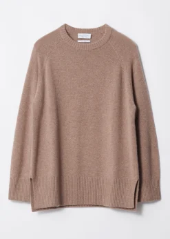 Oversized-Pullover aus Kaschmir