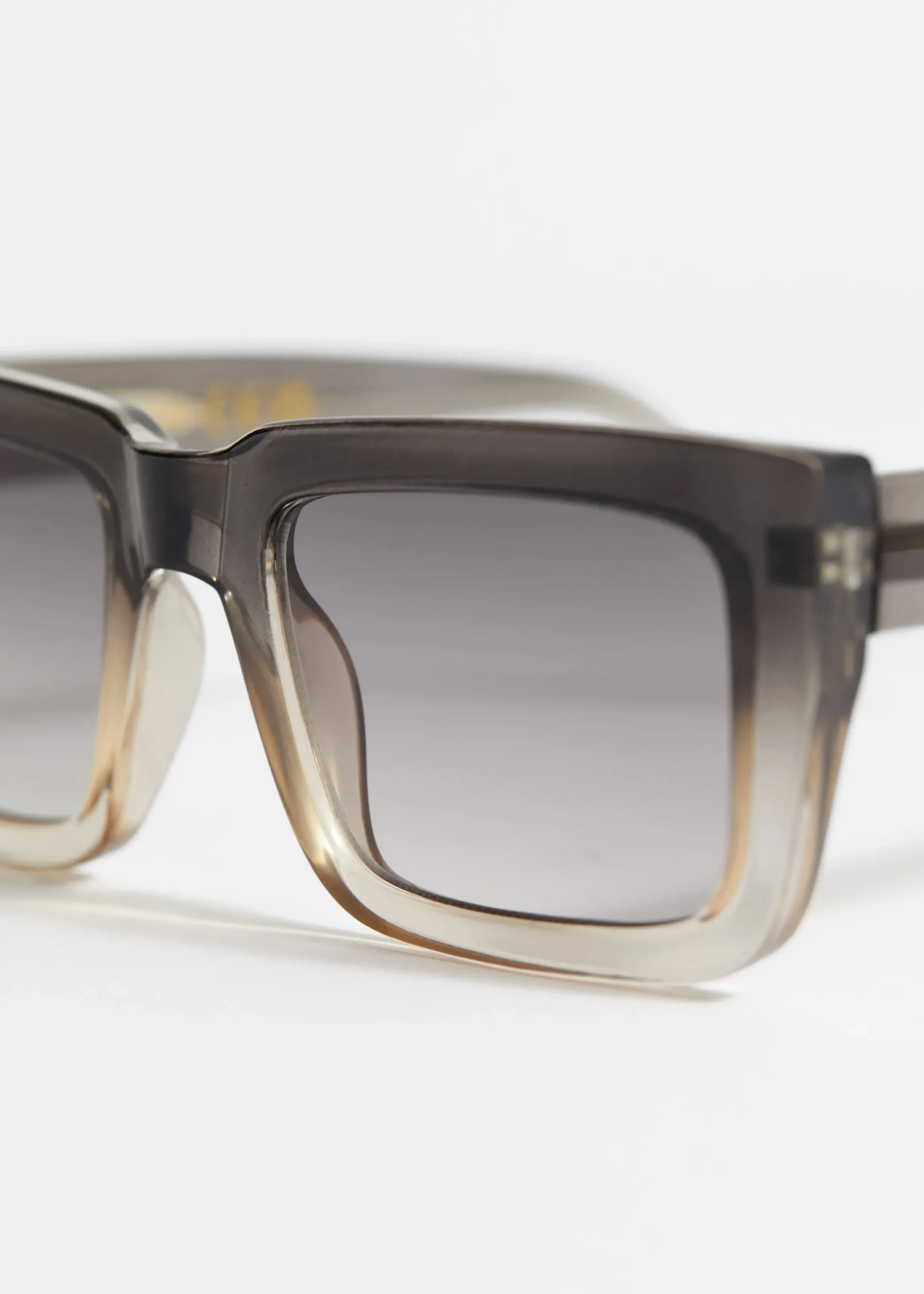 Oversized-Sonnenbrille mit eckigem Rahmen
