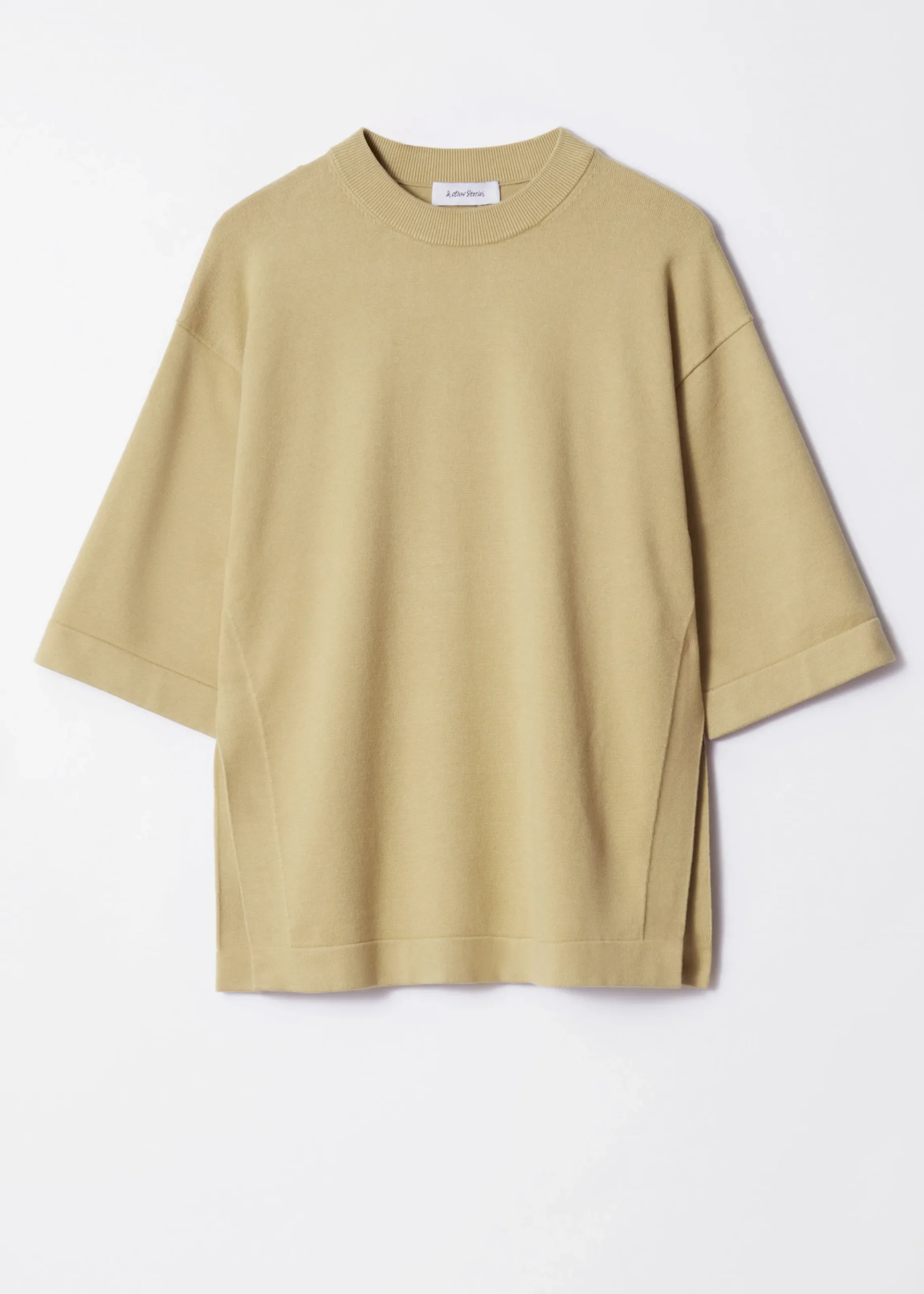 Oversized-T-Shirt aus Strick