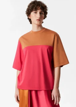 Oversized-T-Shirt im Colour-Block-Design