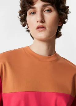 Oversized-T-Shirt im Colour-Block-Design
