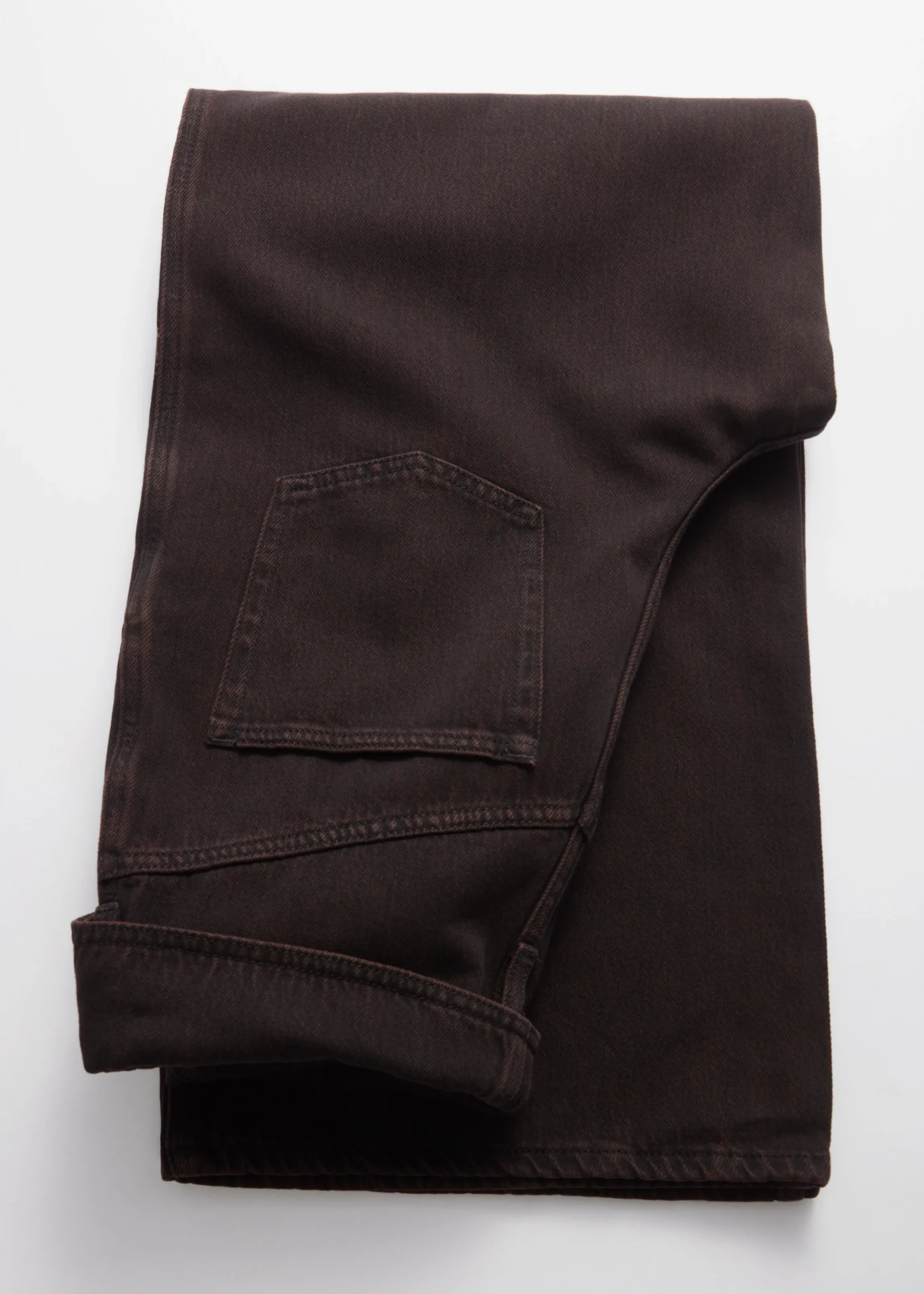 Paperbag-Jeans mit weitem Bein