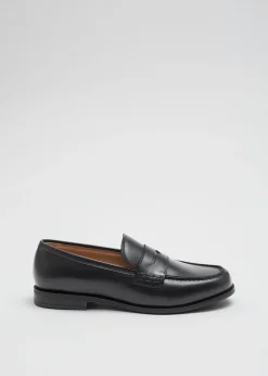 Penny-Loafer aus Leder