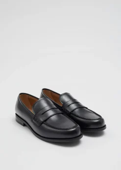 Penny-Loafer aus Leder