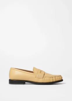 Penny-Loafer aus Veloursleder