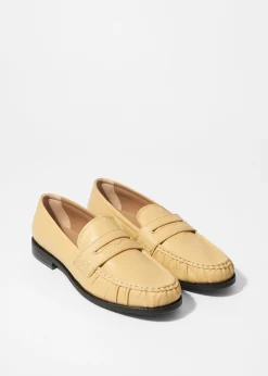 Penny-Loafer aus Veloursleder