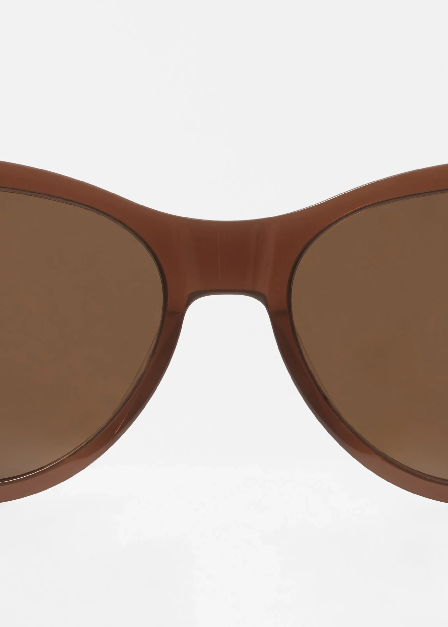 Polarisierte Cat-Eye-Sonnenbrille aus Acetat