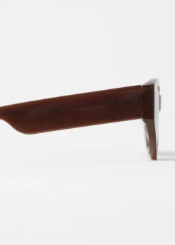 Polarisierte Cat-Eye-Sonnenbrille aus Acetat