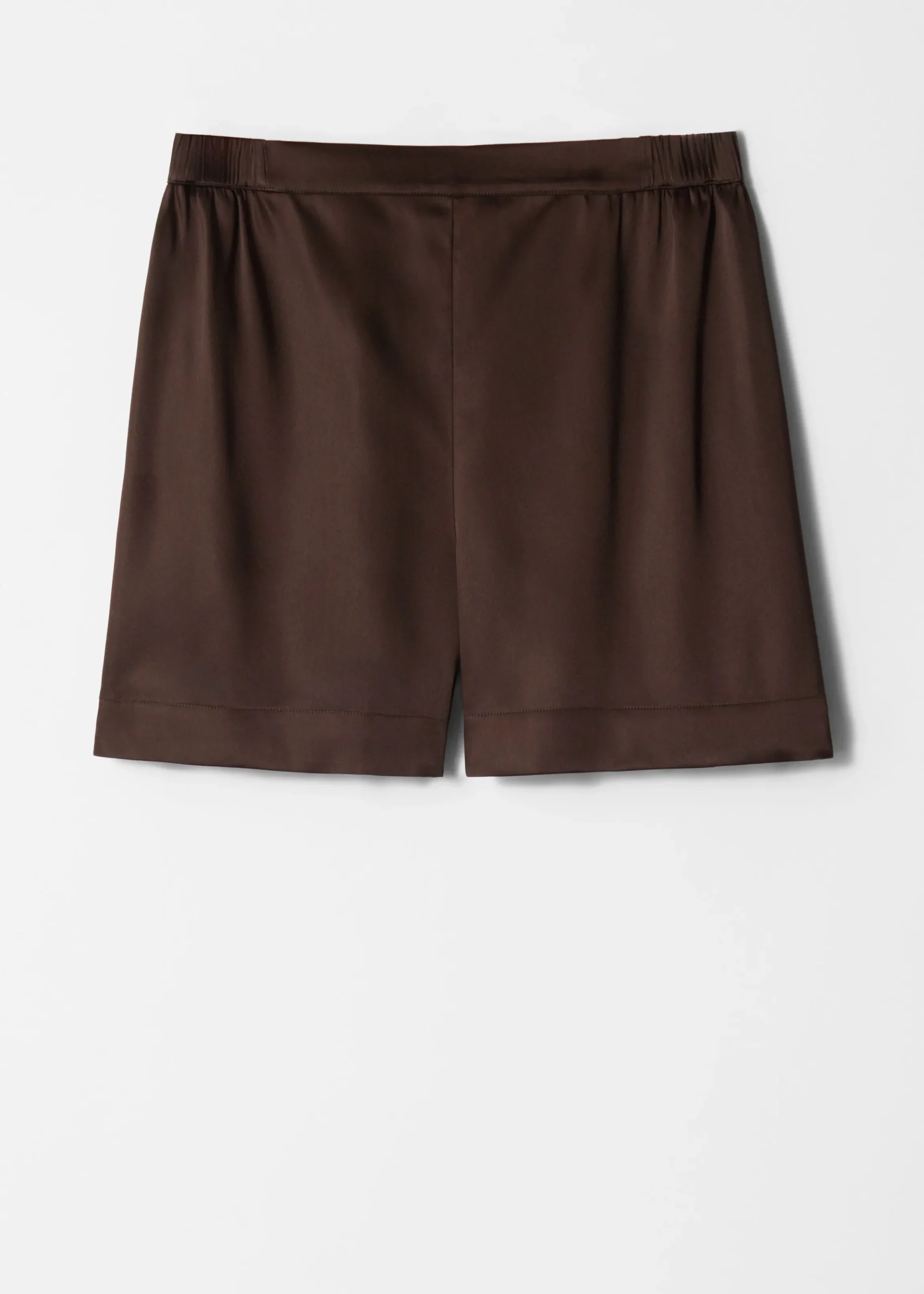Pull-on-Shorts aus Satin