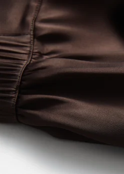 Pull-on-Shorts aus Satin