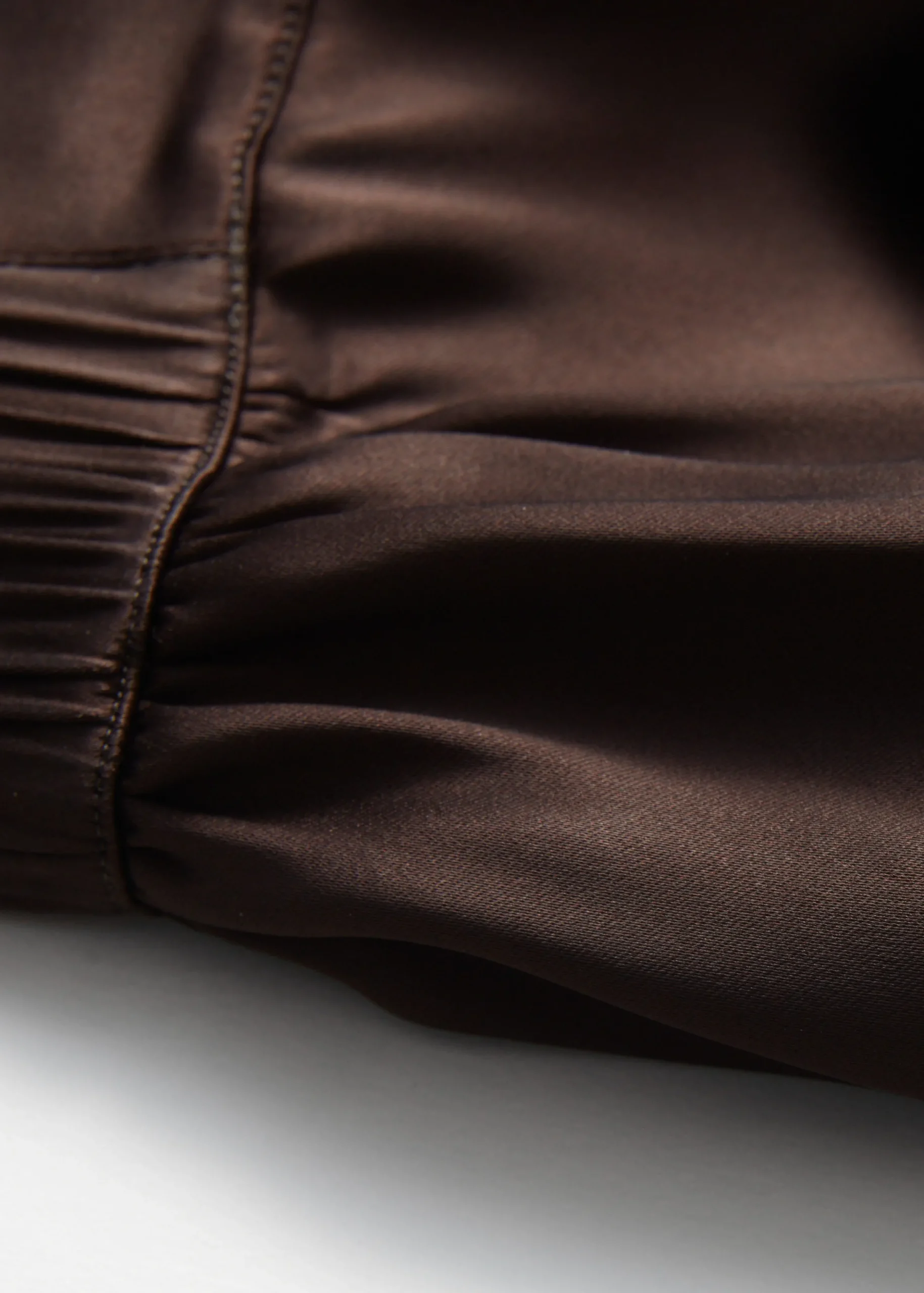 Pull-on-Shorts aus Satin