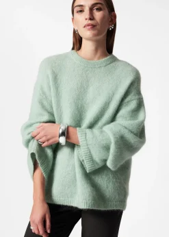Pullover aus Mohair-Mix