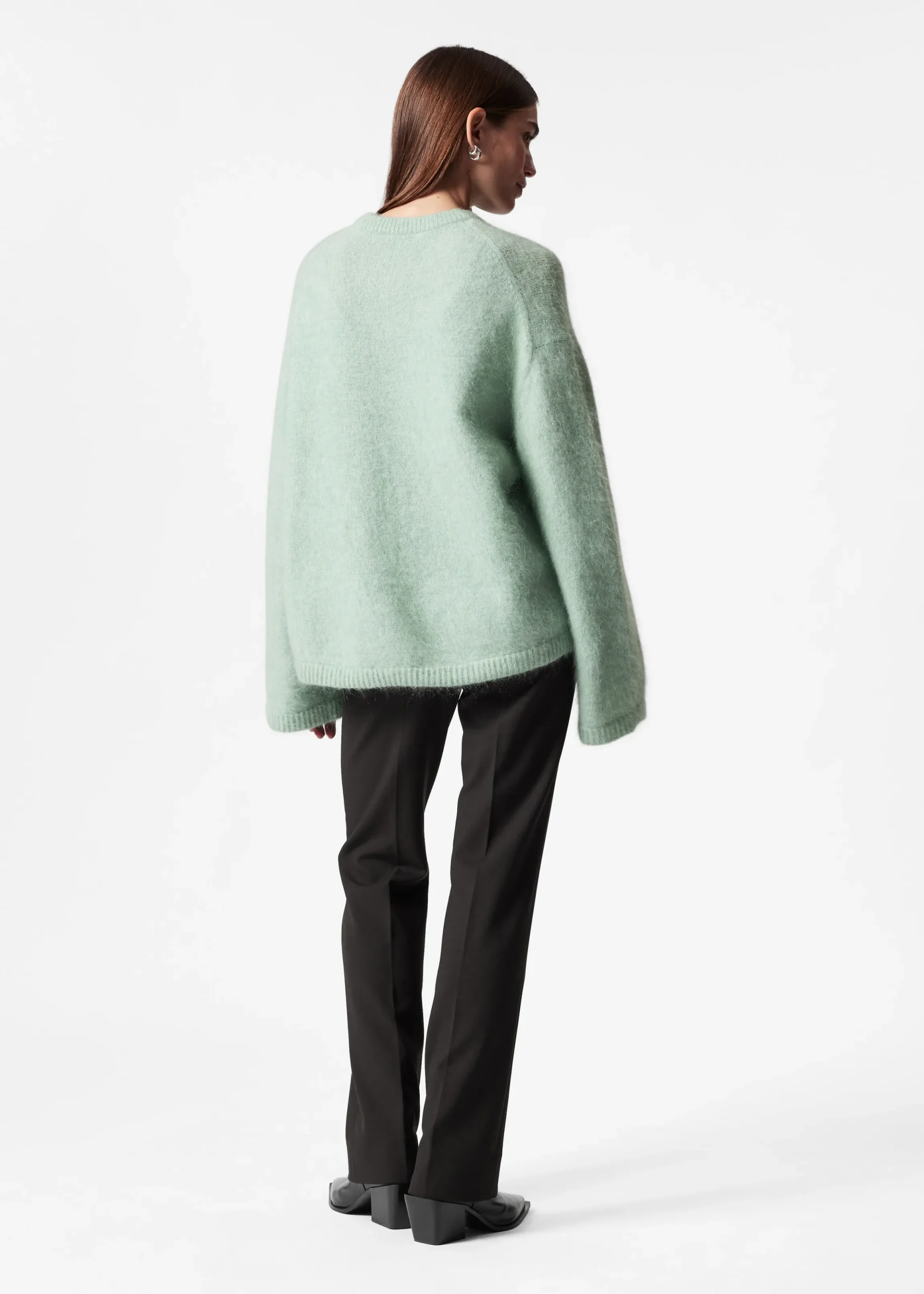 Pullover aus Mohair-Mix