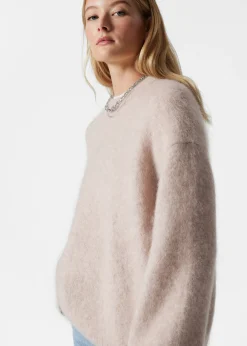 Pullover aus Mohair-Mix