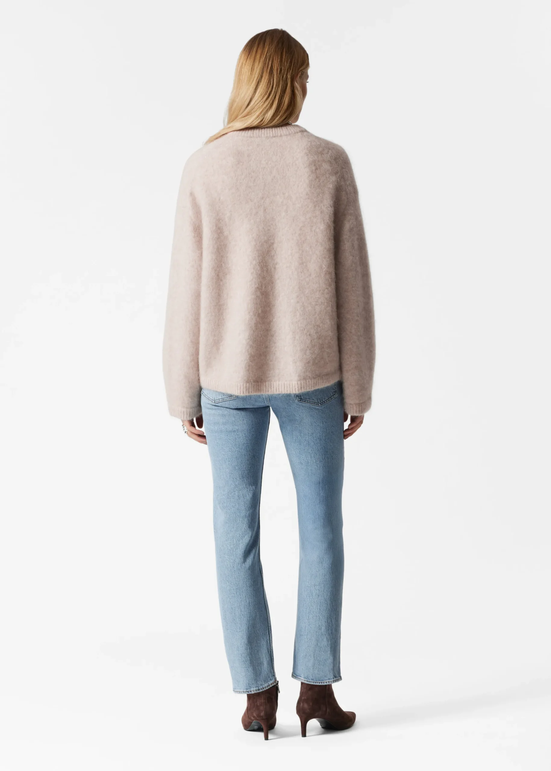 Pullover aus Mohair-Mix