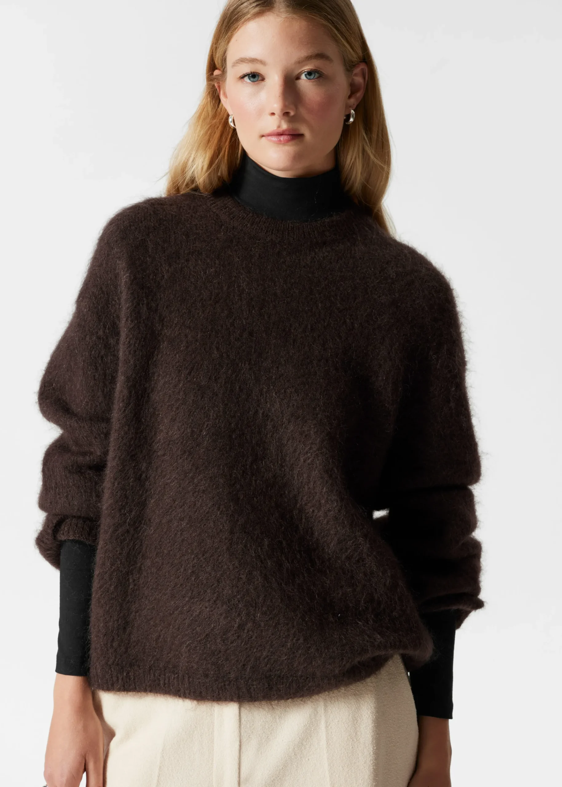 Pullover aus Mohair-Mix