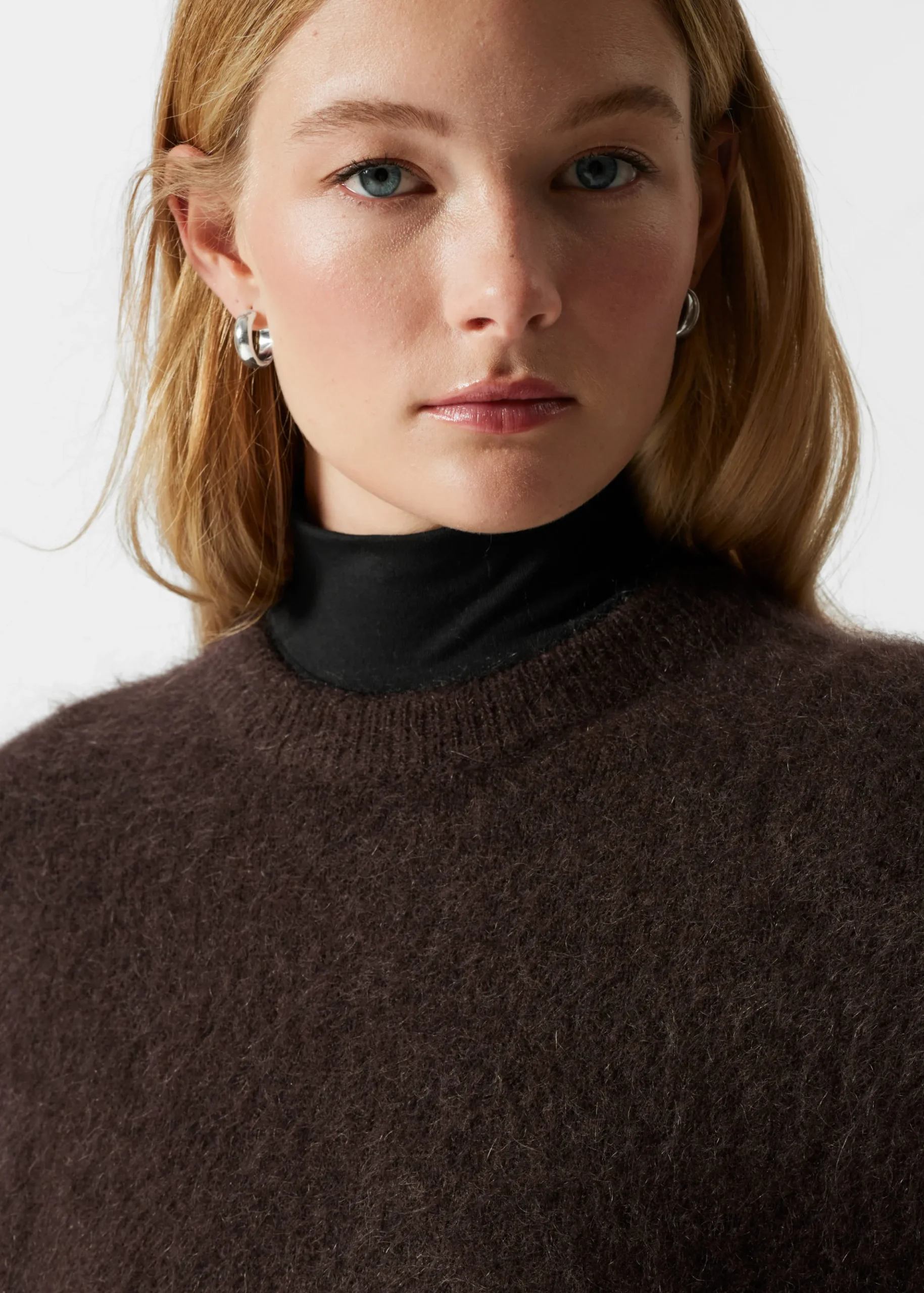 Pullover aus Mohair-Mix