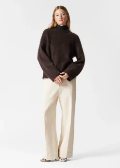 Pullover aus Mohair-Mix