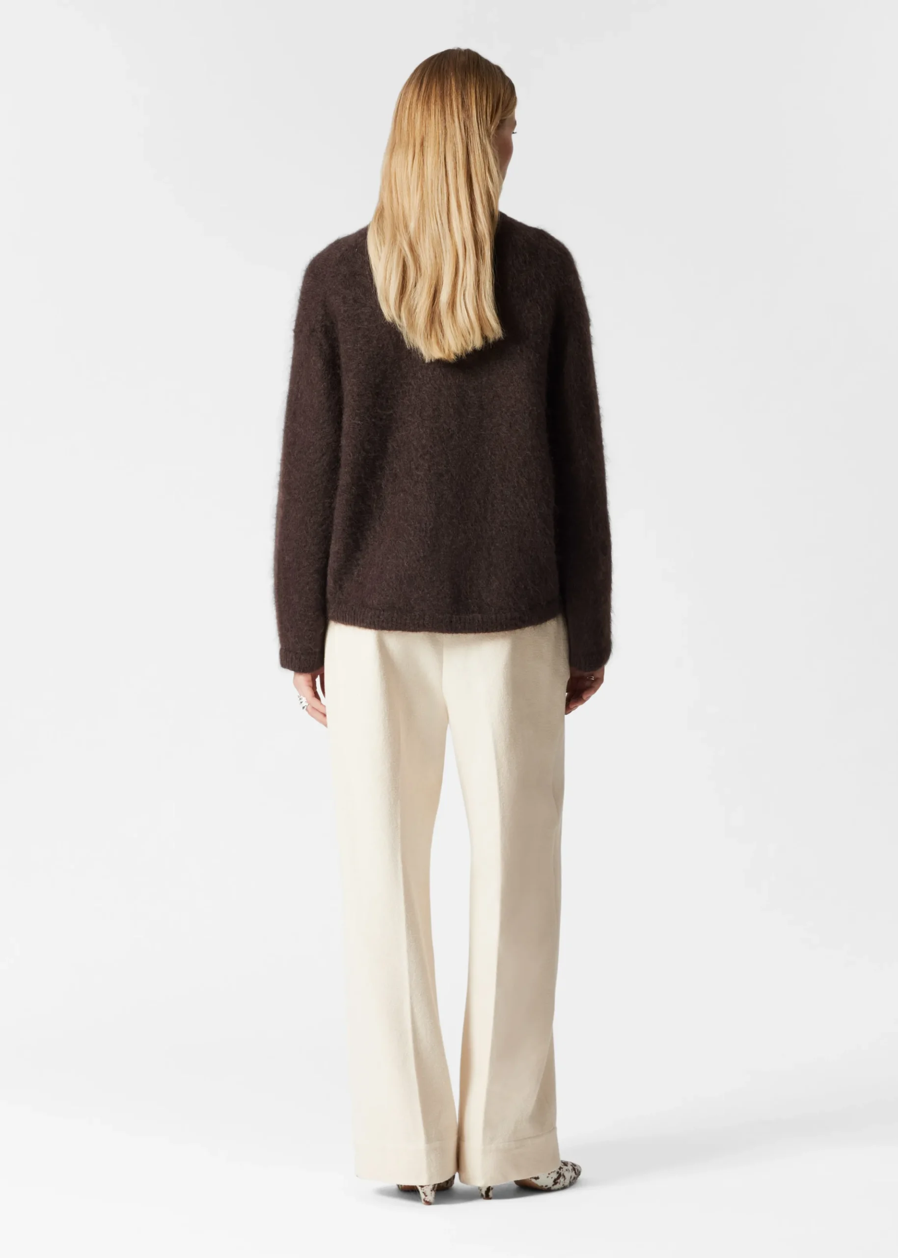 Pullover aus Mohair-Mix