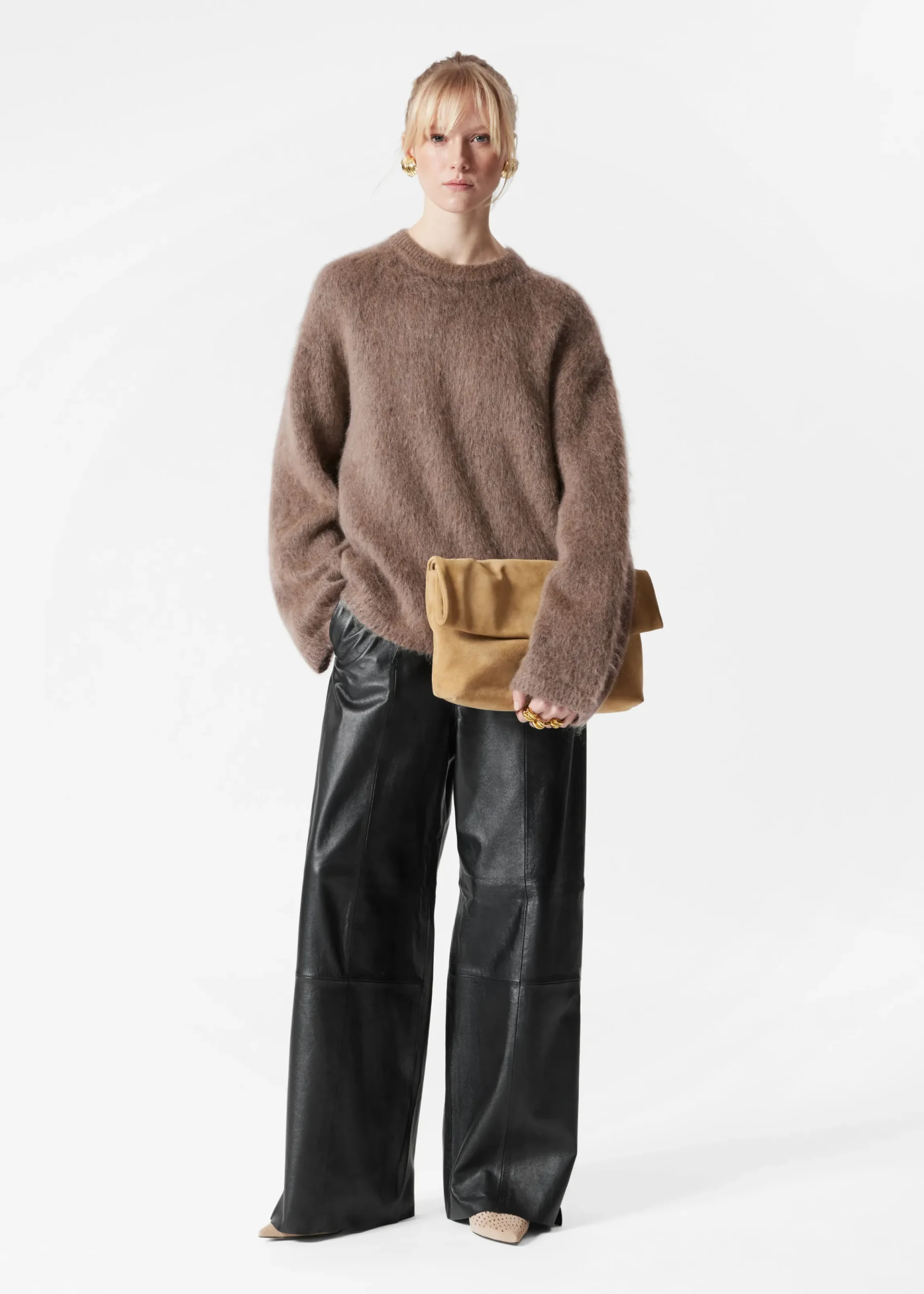 Pullover aus Mohair-Mix